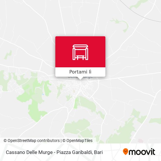 Mappa Cassano Delle Murge - Piazza Garibaldi