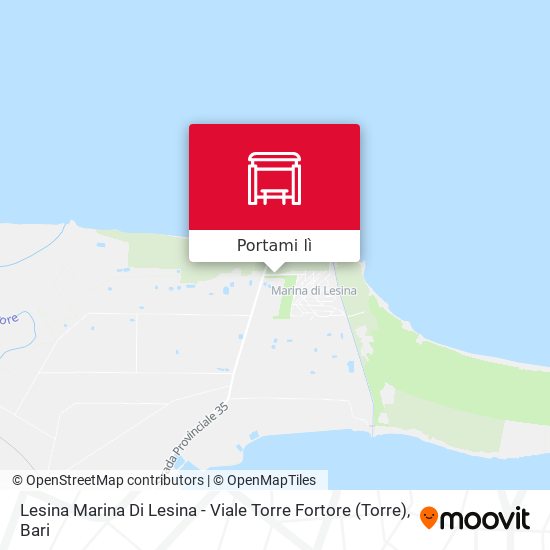 Mappa Lesina Marina Di Lesina - Viale Torre Fortore