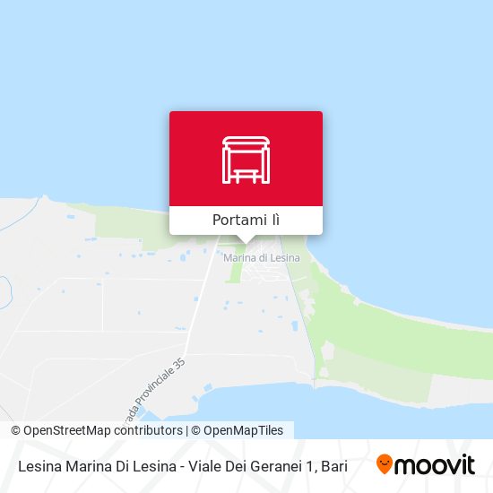 Mappa Lesina Marina Di Lesina - Viale Dei Geranei 1