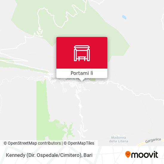 Mappa Kennedy (Dir. Ospedale / Cimitero)