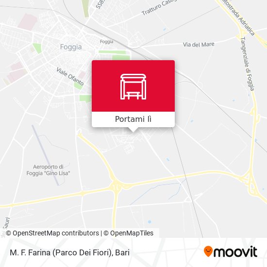 Mappa M. F. Farina (Parco Dei Fiori)