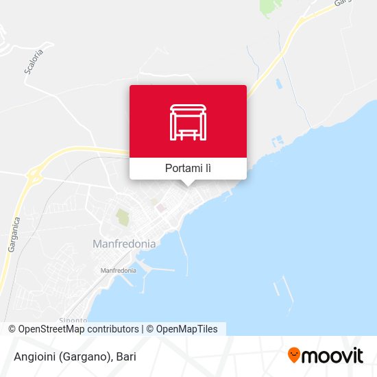 Mappa Angioini (Gargano)