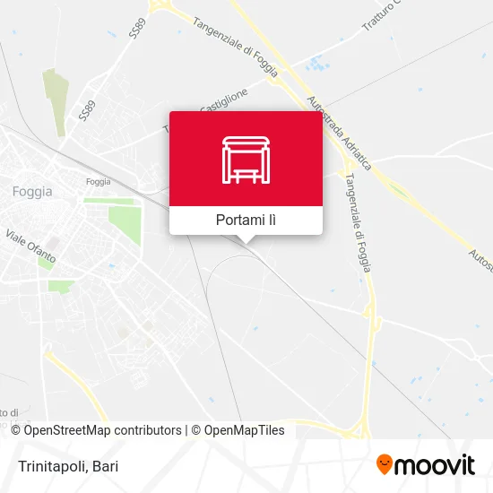 Mappa Trinitapoli