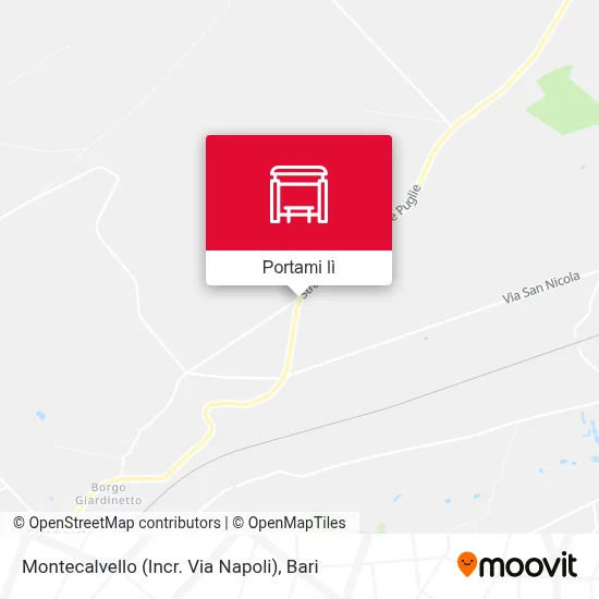 Mappa Montecalvello (Incr. Via Napoli)