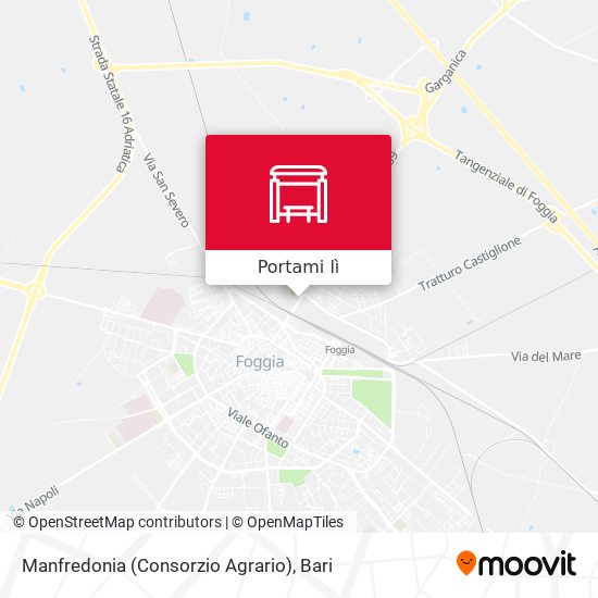 Mappa Manfredonia (Consorzio Agrario)