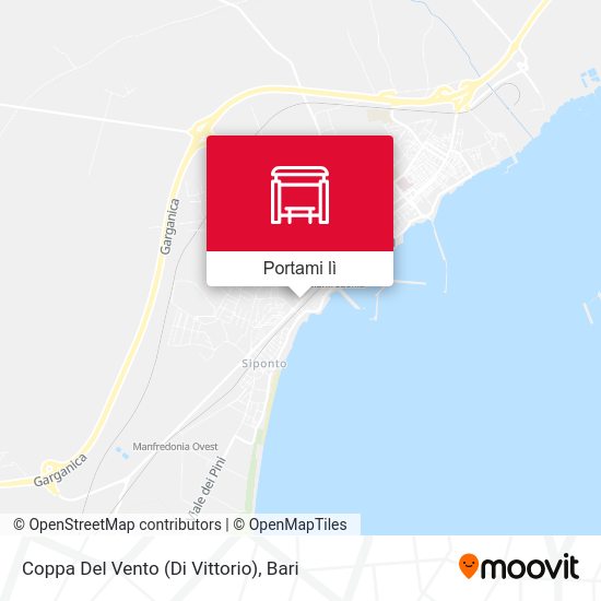 Mappa Coppa Del Vento (Di Vittorio)