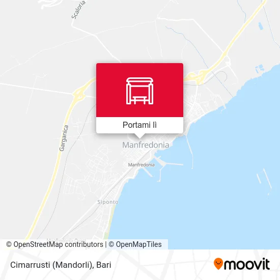 Mappa Cimarrusti (Mandorli)