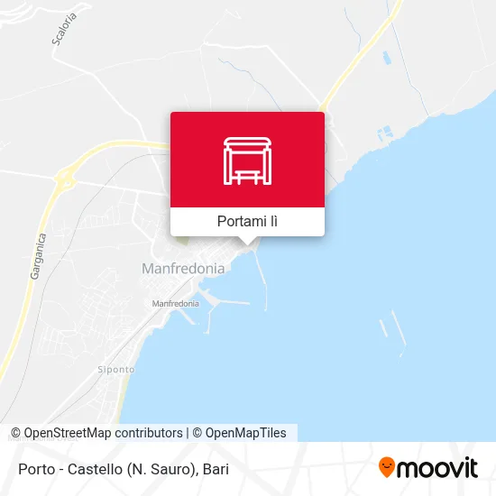 Mappa Porto - Castello (N. Sauro)