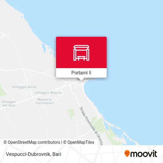 Mappa Vespucci-Dubrovnik