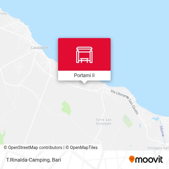 Mappa T.Rinalda-Camping