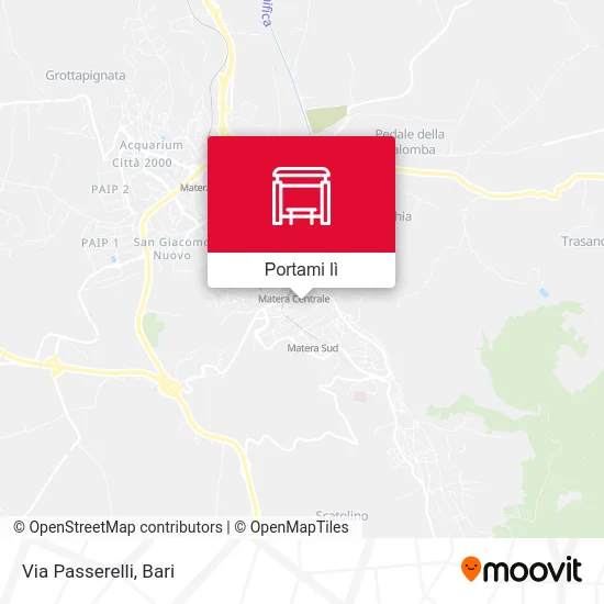 Mappa Via Passerelli