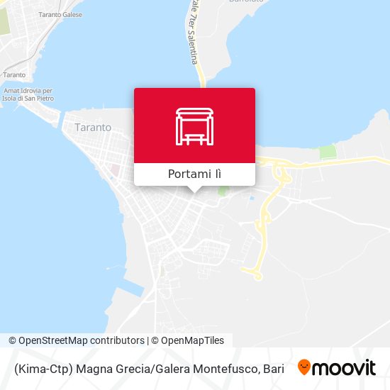 Mappa (Kima-Ctp) Magna Grecia / Galera Montefusco