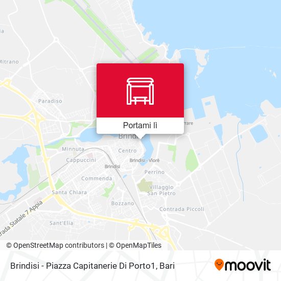 Mappa Brindisi - Piazza Capitanerie Di Porto1