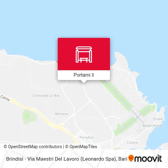 Mappa Cisternino - Piazza Navigatori