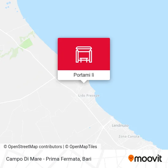 Mappa Campo Di Mare - Prima Fermata