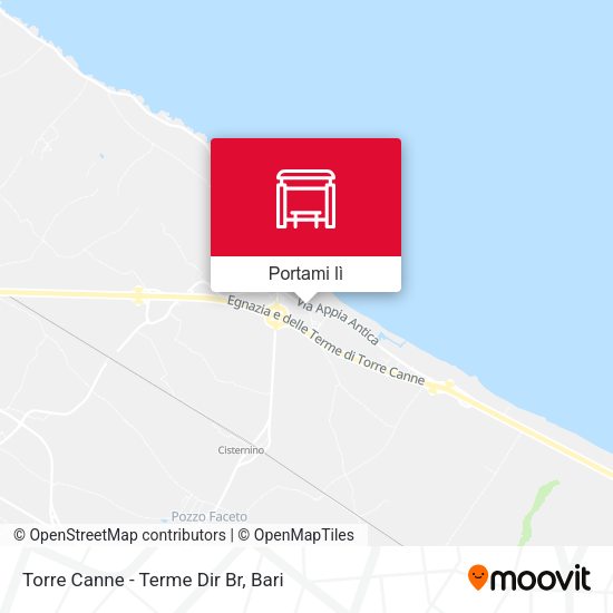 Mappa Torre Canne - Terme Dir Br