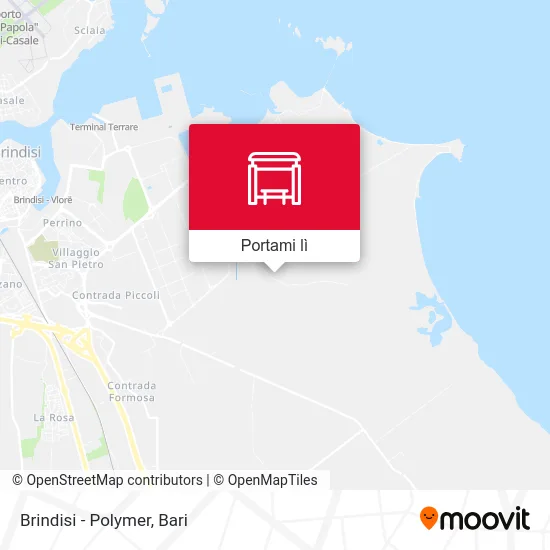 Mappa Brindisi - Polymer