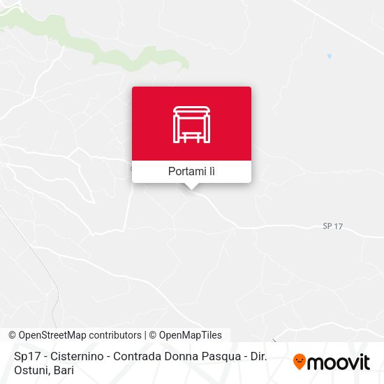 Mappa Ceglie M.Ca - Via Petracca N°13