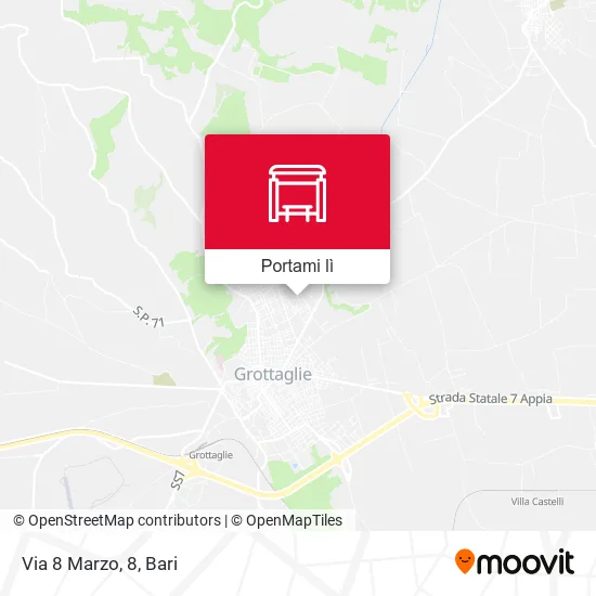 Mappa Via 8 Marzo, 8
