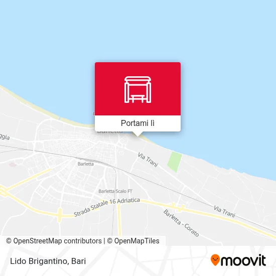 Mappa Lido Brigantino