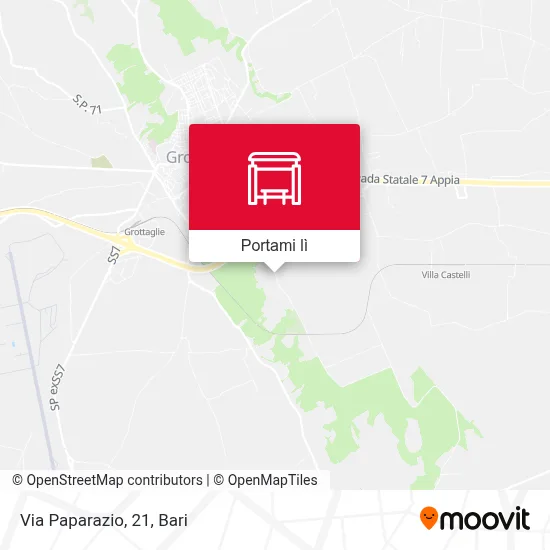 Mappa Via Paparazio, 21