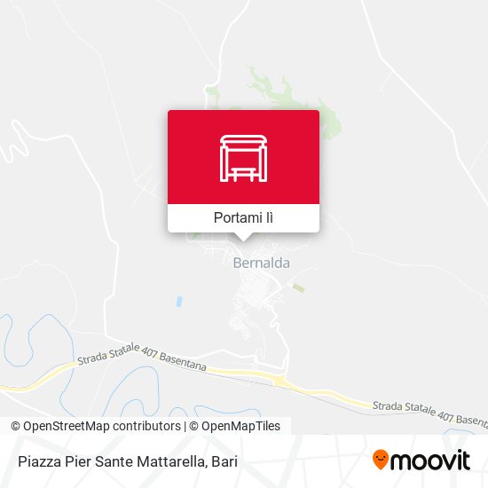 Mappa Piazza Pier Sante Mattarella