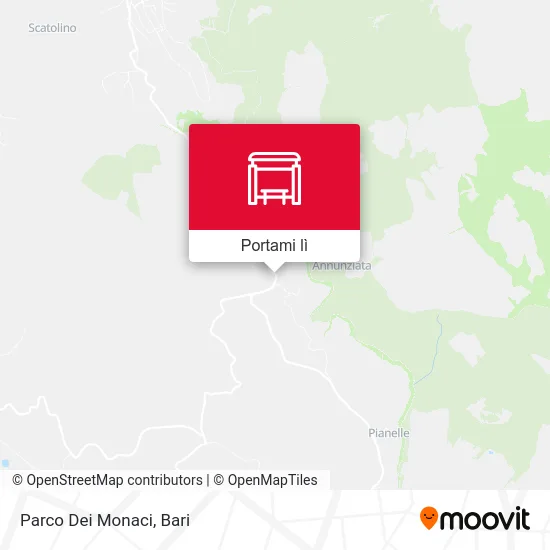 Mappa Parco Dei Monaci