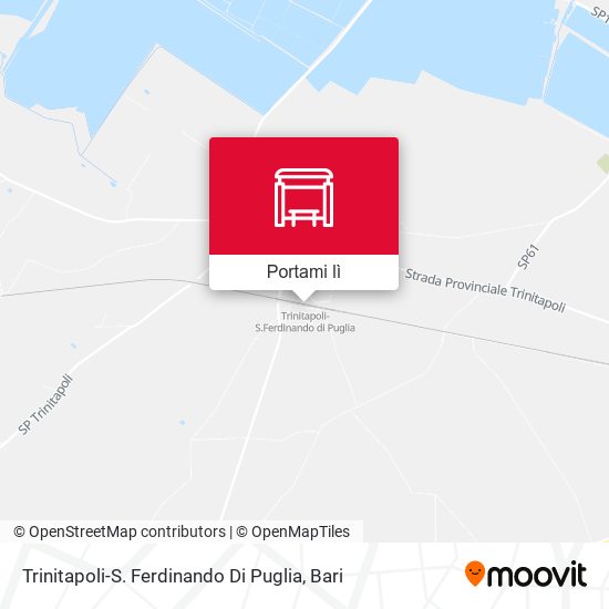 Mappa Trinitapoli-S. Ferdinando Di Puglia
