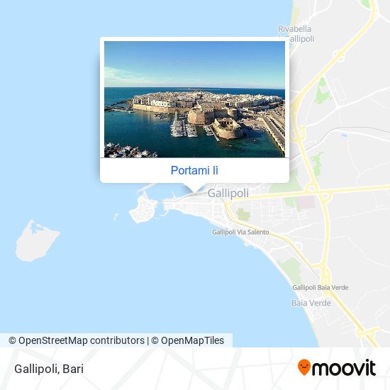 Mappa Gallipoli