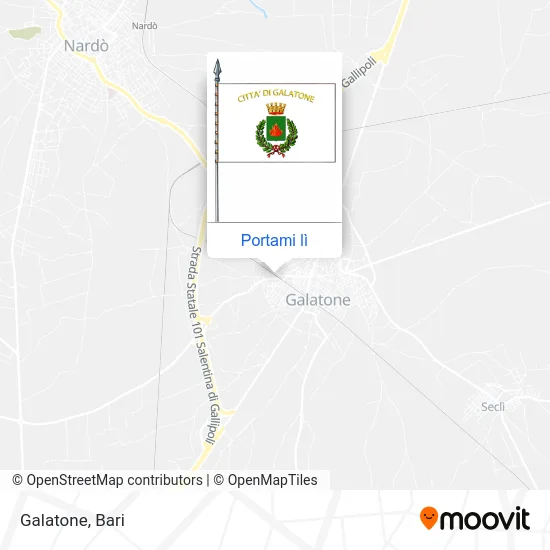 Mappa Galatone