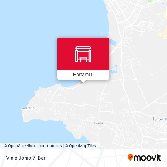 Mappa Viale Jonio 7