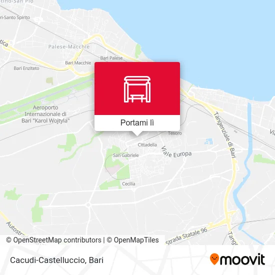 Mappa Cacudi-Castelluccio