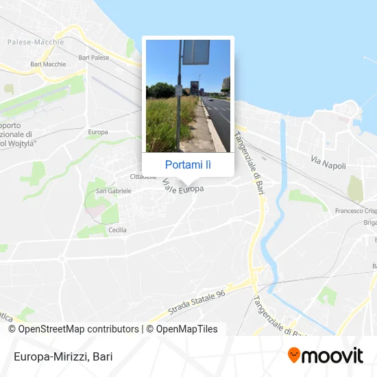 Mappa Europa-Mirizzi