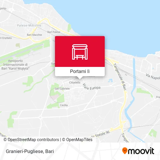 Mappa Granieri-Pugliese