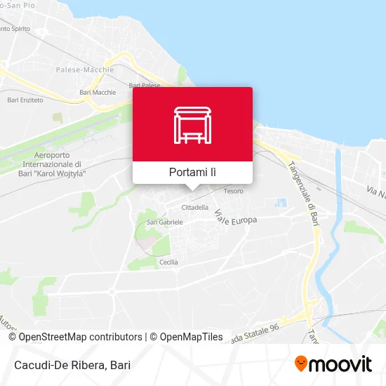 Mappa Cacudi-De Ribera