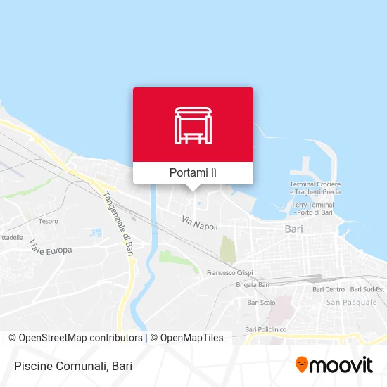 Mappa Piscine Comunali