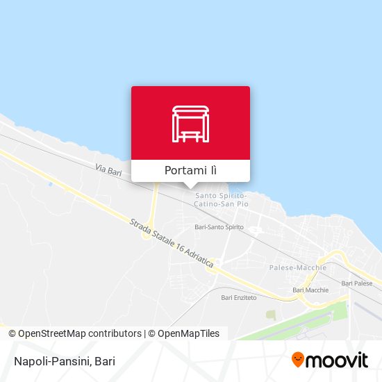 Mappa Napoli-Pansini