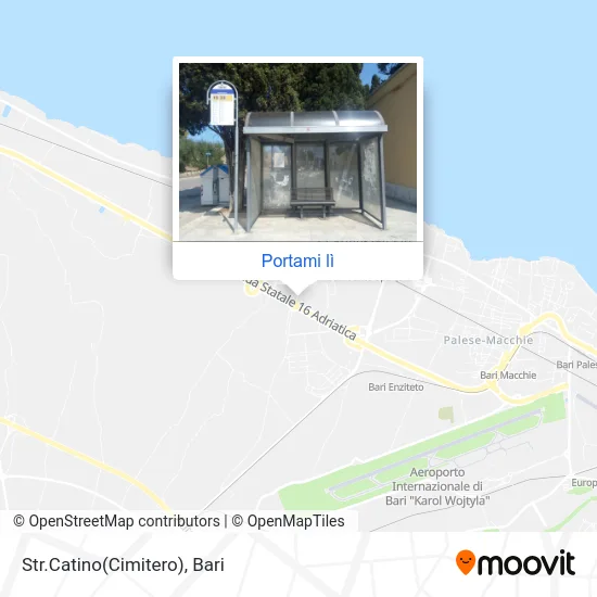 Mappa Str.Catino(Cimitero)