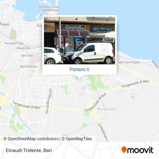 Mappa Einaudi-Tridente