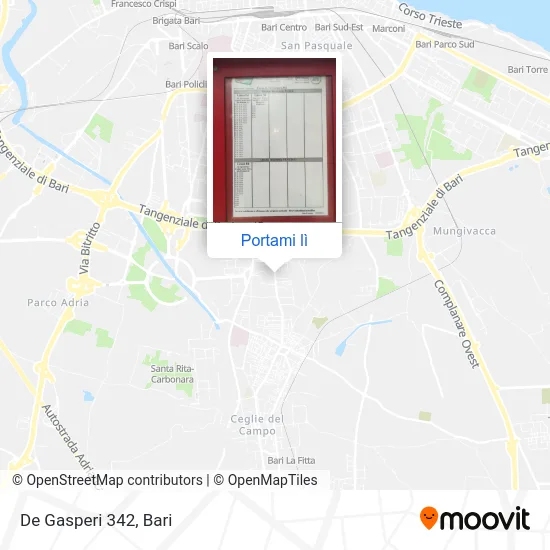 Mappa De Gasperi 342