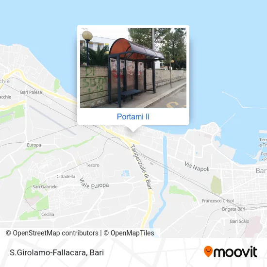 Mappa S.Girolamo-Fallacara