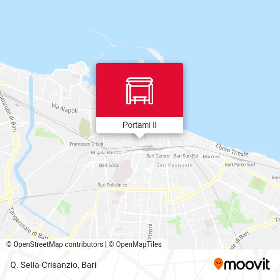 Mappa Q. Sella-Crisanzio