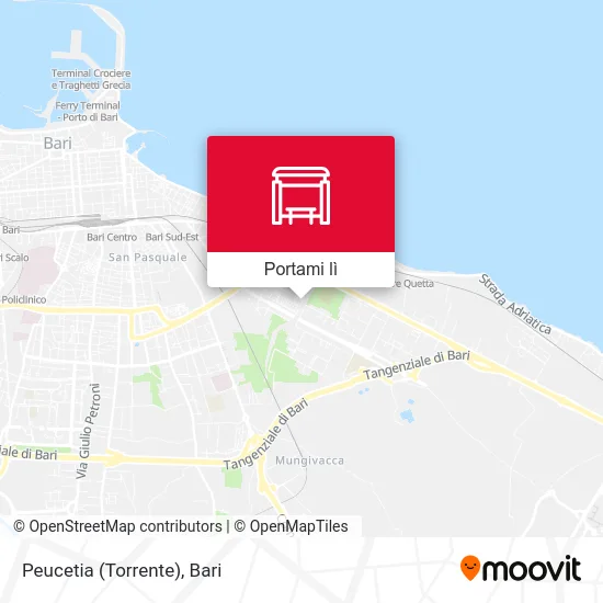 Mappa Peucetia (Torrente)