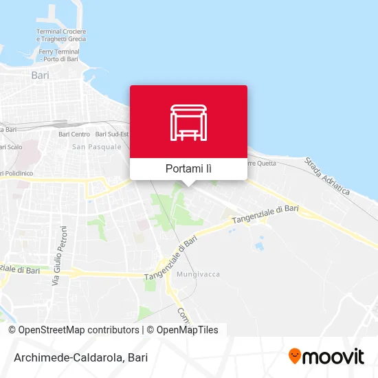 Mappa Archimede-Caldarola