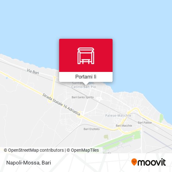 Mappa Napoli-Mossa