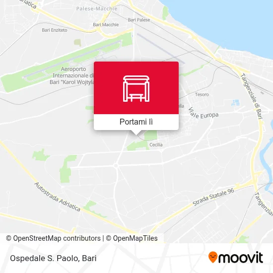 Mappa Ospedale S. Paolo