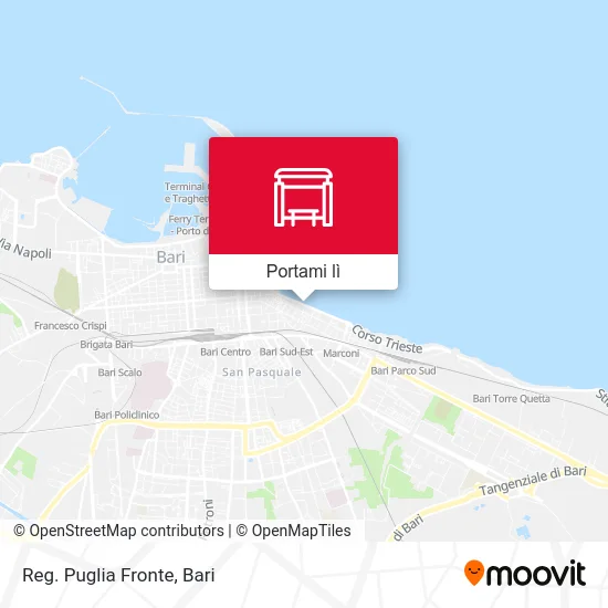 Mappa Reg. Puglia Fronte