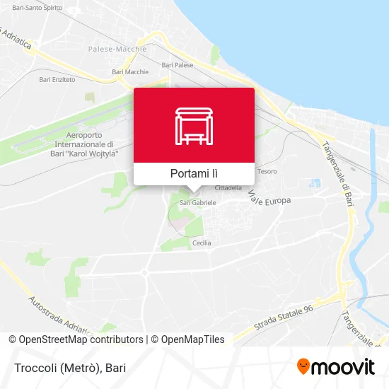 Mappa Troccoli (Metrò)