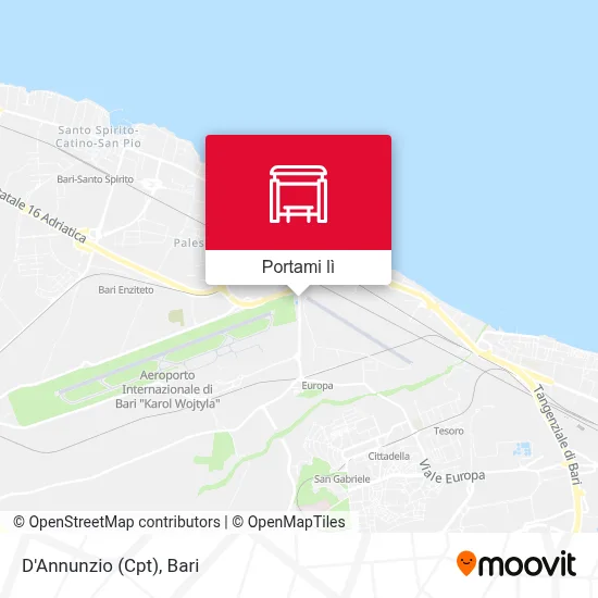 Mappa D'Annunzio (Cpt)