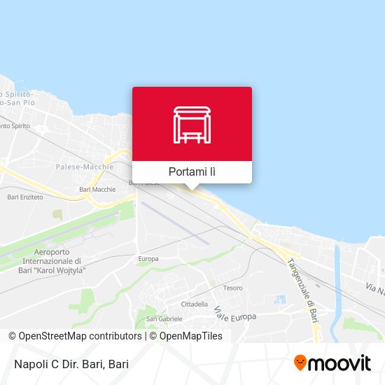 Mappa Napoli C Dir.Bari